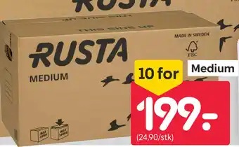 Rusta Flytteesker Medium tilbud