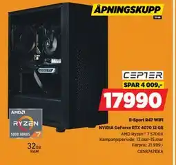 POWER E-Sport R47 WIFI tilbud