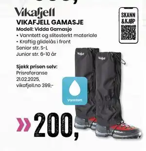 Sport Outlet VIKAFJELL GAMASJE tilbud