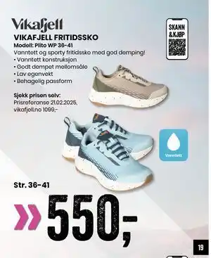 Sport Outlet VIKAFJELL FRITIDSSKO tilbud