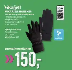 Sport Outlet VIKAFJELL HANSKER tilbud