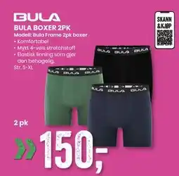 Sport Outlet BULA BOXER 2PK tilbud