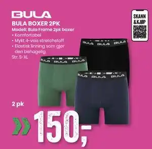 Sport Outlet BULA BOXER 2PK tilbud