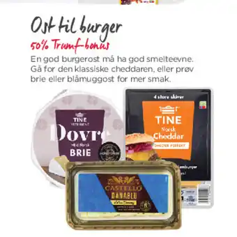 Jacobs Ost til burger tilbud