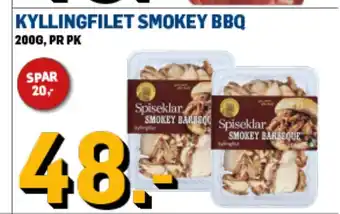 Price Lagerbutikk KYLLINGFILET SMOKEY BBQ tilbud