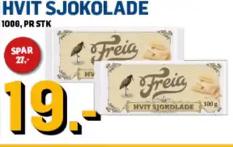 Price Lagerbutikk HVIT SJOKOLADE tilbud