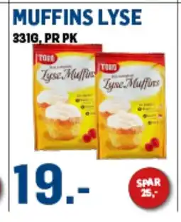 Price Lagerbutikk MUFFINS LYSE tilbud