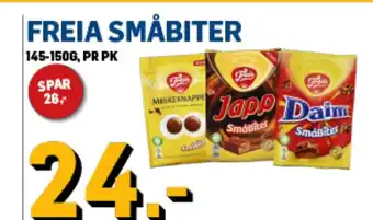 Price Lagerbutikk FREIA SMÅBITER tilbud