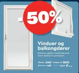 Maxbo Vinduer og balkongdører tilbud