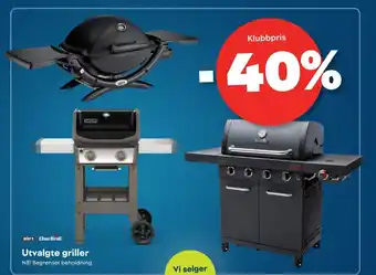 Maxbo Utvalgte griller tilbud