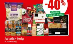 Spar Asiatisk helg tilbud