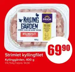 Spar Strimlet kyllingfilet tilbud