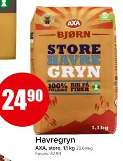 Spar AXA Havregryn tilbud