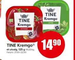 Spar TINE Kremgo tilbud