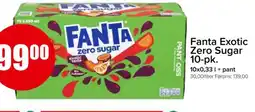 Spar FANTA Exotic Zero Sugar tilbud