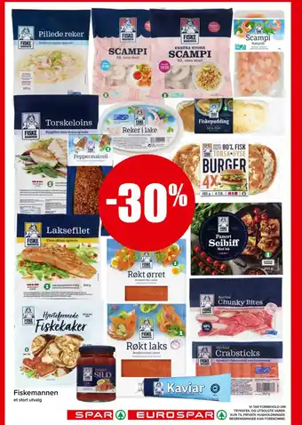 Spar Fiskemannen tilbud