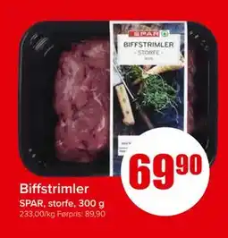 Spar Biffstrimler tilbud