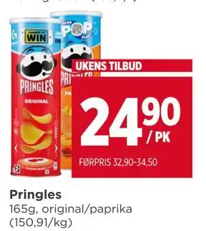 Meny Pringles tilbud