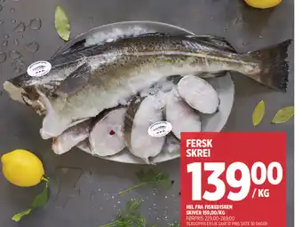 Jacobs Hel fra fiskedisken tilbud