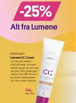 VITA Bestselger! Lumene CC Cream tilbud