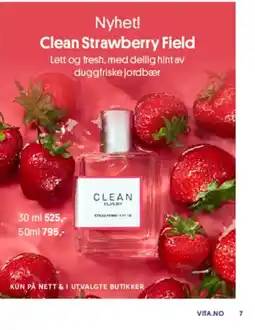 VITA Nyhet! Clean Strawberry Field tilbud