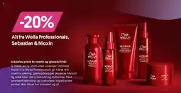 VITA Alt fra Wella Professionals, Sebastian & Nioxin tilbud