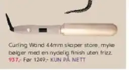 VITA Curling Wand 44mm skaper store, myke bølger med en nydelig finish uten tilbud