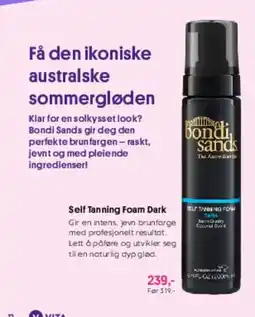 VITA Self Tanning Foam Dark tilbud