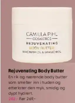 VITA Rejuvenating Body Butter En rik og nærende body butter som smelter inn i huden og etterlater den myk, smidig og dypt hydrert. tilbud