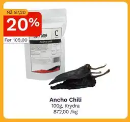 Oda Ancho Chili tilbud