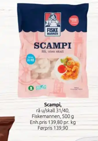 Joker Scampi tilbud