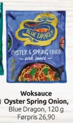 Joker Woksauce Oyster Spring Onion, Blue Dragon tilbud