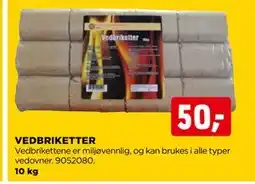 jem & fix VEDBRIKETTER tilbud