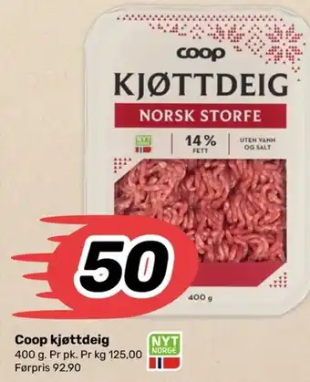 Coop Marked Coop kjøttdeig tilbud