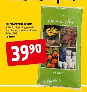 jem & fix BLOMSTERJORD tilbud