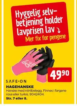 jem & fix HAGEHANSKE tilbud