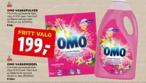 jem & fix OMO VASKEMIDDEL tilbud