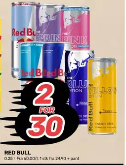 Coop Marked Red bull tilbud