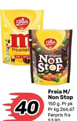 Coop Marked Freia M/ Non Stop tilbud