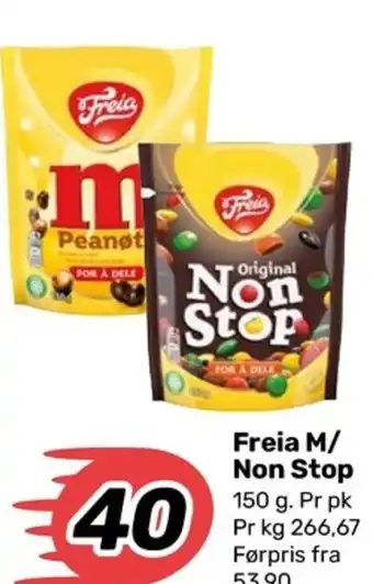 Coop Marked Freia M/ Non Stop tilbud