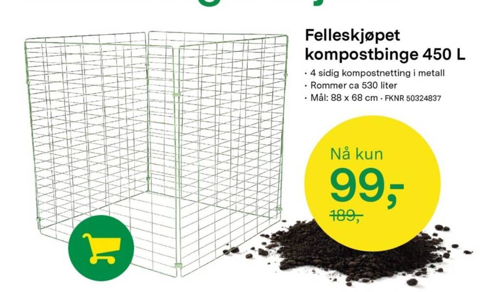 Kompostbinge Felleskjopet () Kompostbinge Felleskjopet