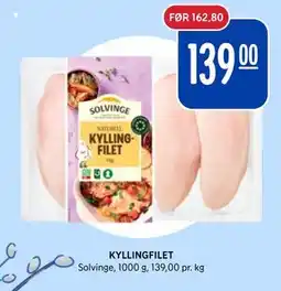 Rema 1000 KYLLINGFILET tilbud