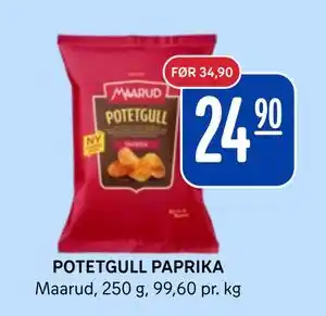 Rema 1000 POTETGULL PAPRIKA tilbud