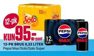 Europris 12-PK BRUS 0,33 LITER tilbud