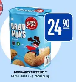 Rema 1000 BRØDMIKS SUPERHELT tilbud