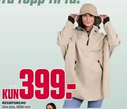 Europris REGNPONCHO tilbud