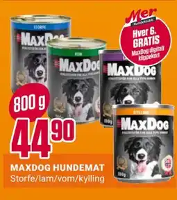 Europris MAXDOG HUNDEMAT tilbud