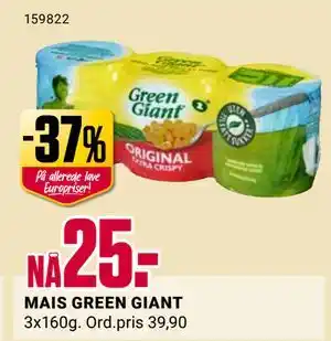 Europris MAIS GREEN GIANT tilbud