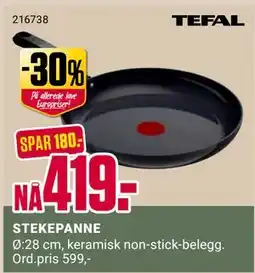 Europris STEKEPANNE tilbud