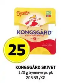 Bunnpris KONGSGÅRD SKIVET tilbud